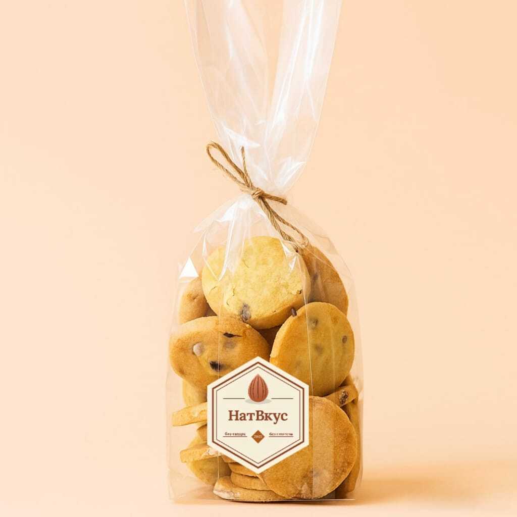 Крекер нутовый с кунжутом Крекер нутовый с кунжутом