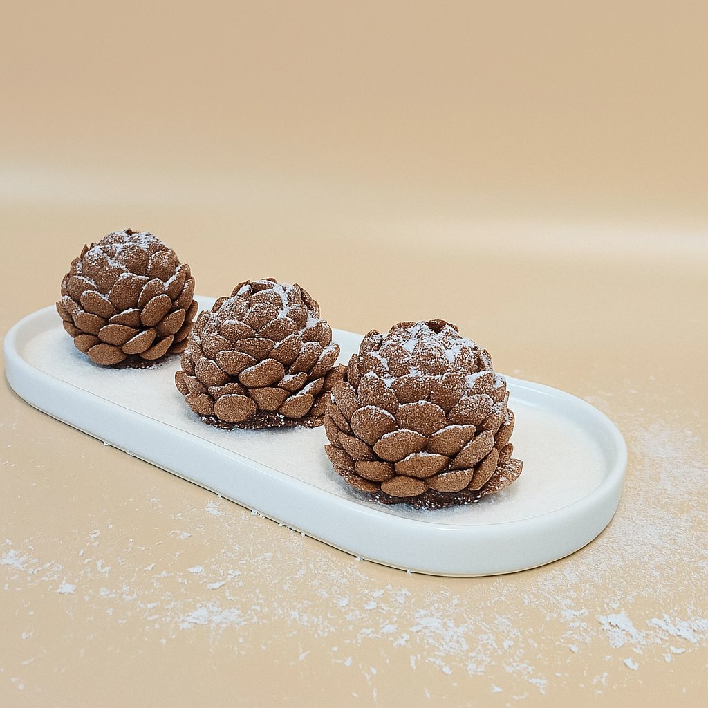 "Картошка" в форме шишки