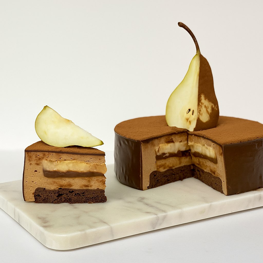 Торт "Пряная груша-шоколад" Торт "Пряная груша-шоколад"